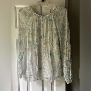 Viola Borghi silk blouse made in Italy.